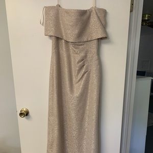 Special Occassion Dress Champagne/Gold